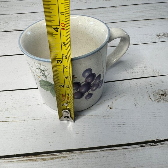 Set of 2 Savior Vivre Lucious Coffee Tea Mug with Saucer Fruit Motif JJ017 - Picture 12 of 12